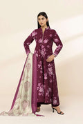 Sapphire | 3 Pc Printed Lawn | 3PB-WS26CL12-117
