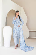 Tawakaal | Muskaan 3Pcs Embroidered Digital Print suiting | D-4425