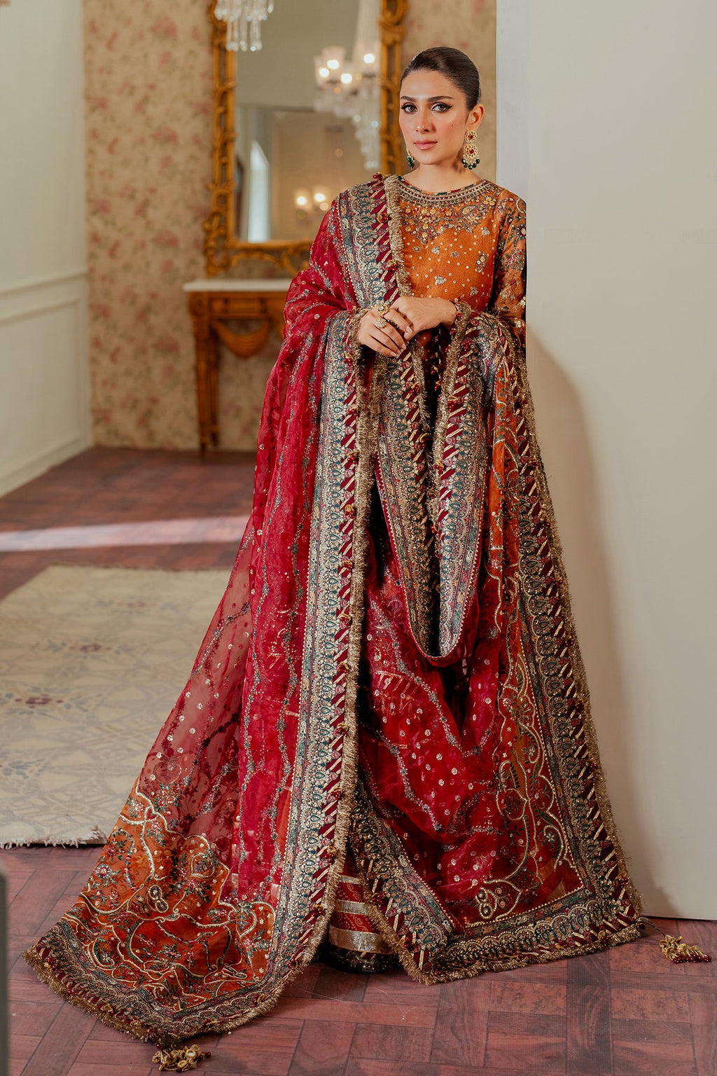 Baroque | EMBROIDERED NET | CH13-01