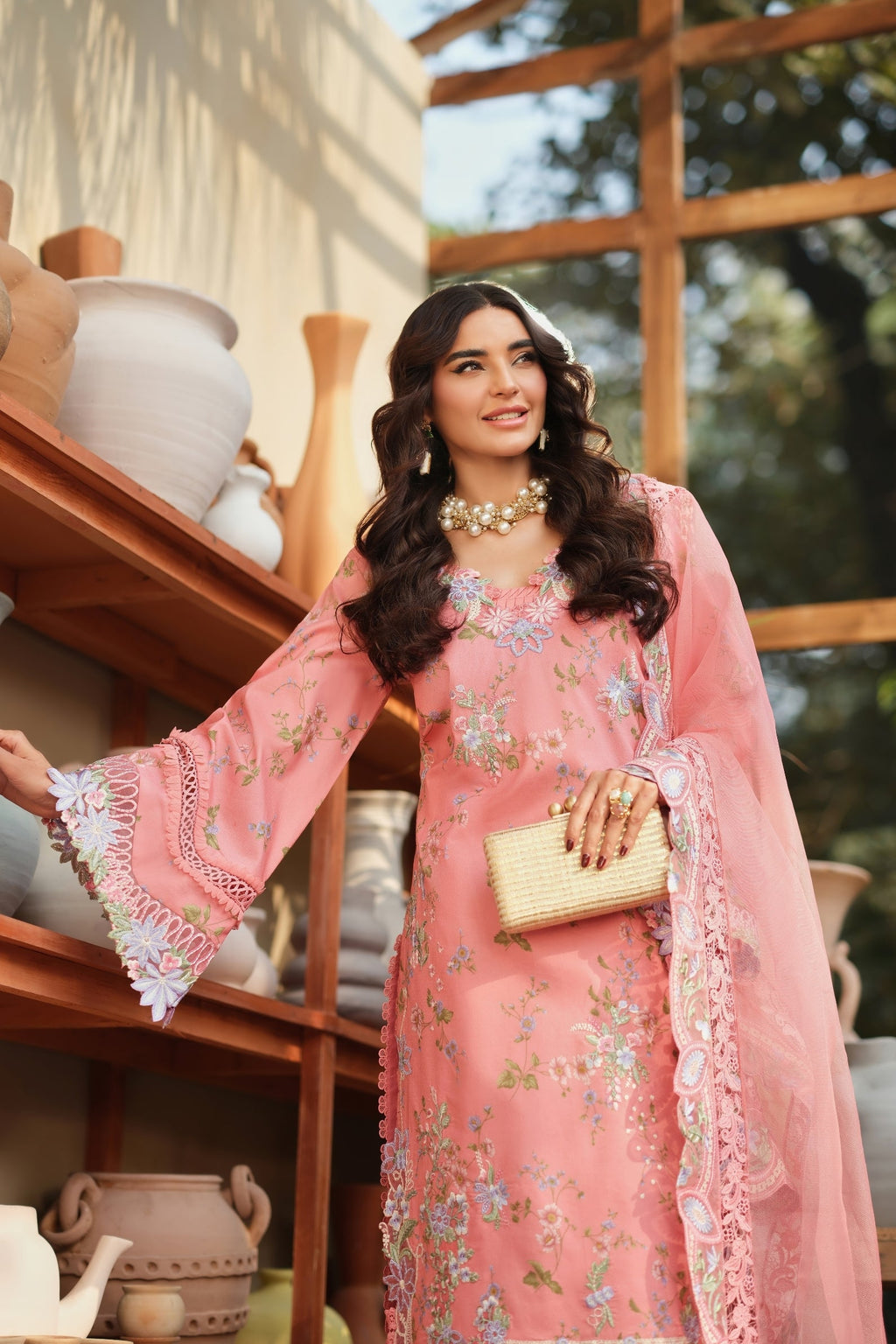 Maryam Hussain | Luxury Lawn '26 | Dimple
