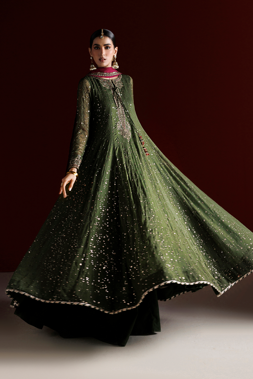 Iznik | Semi Formals'26 Embroidered Chiffon | CC-105