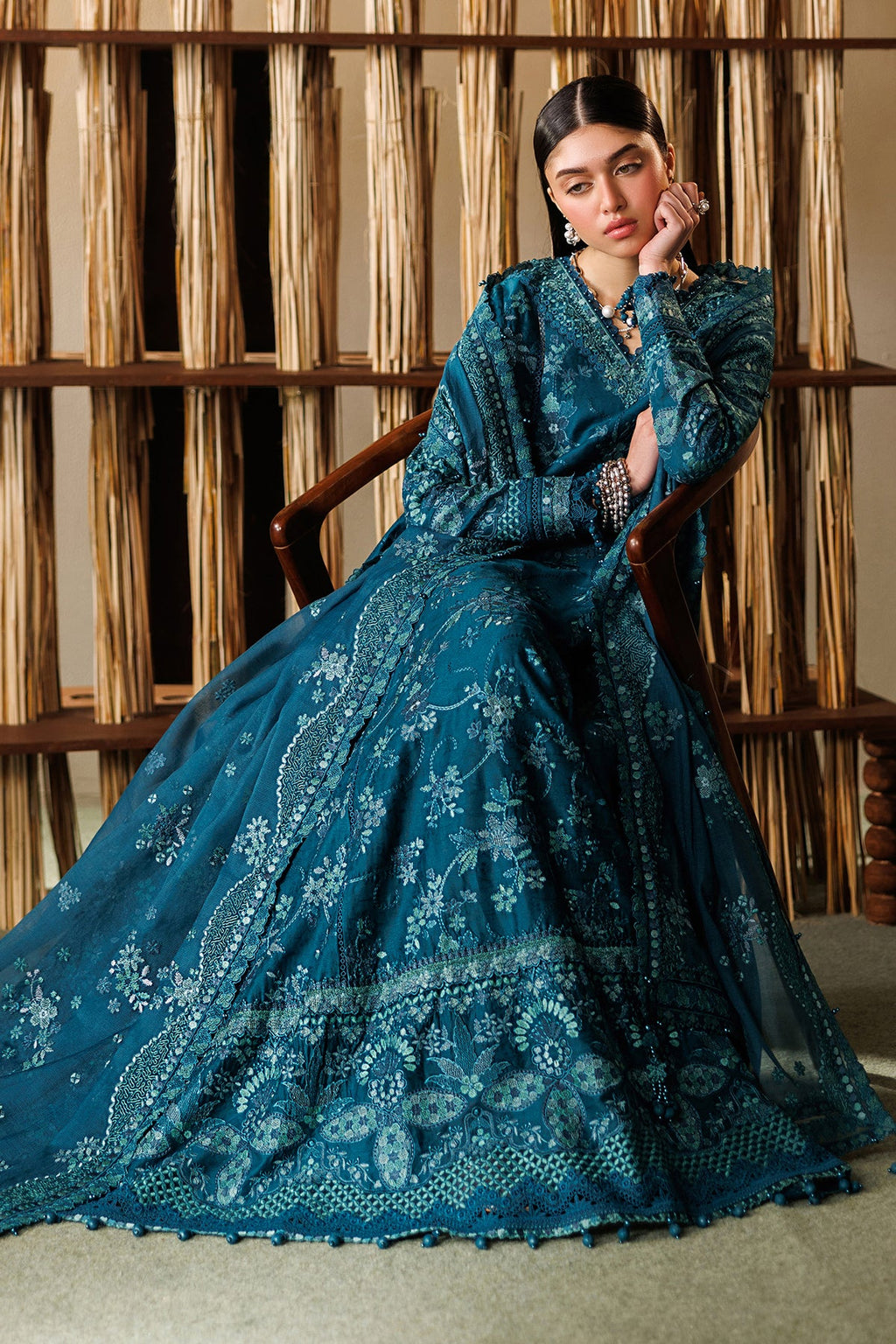 BAROQUE |EMBROIDERED LAWN | EL26-D04