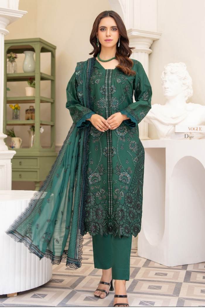 Riaz Arts | Romana Luxury Lawn | RA-R-08
