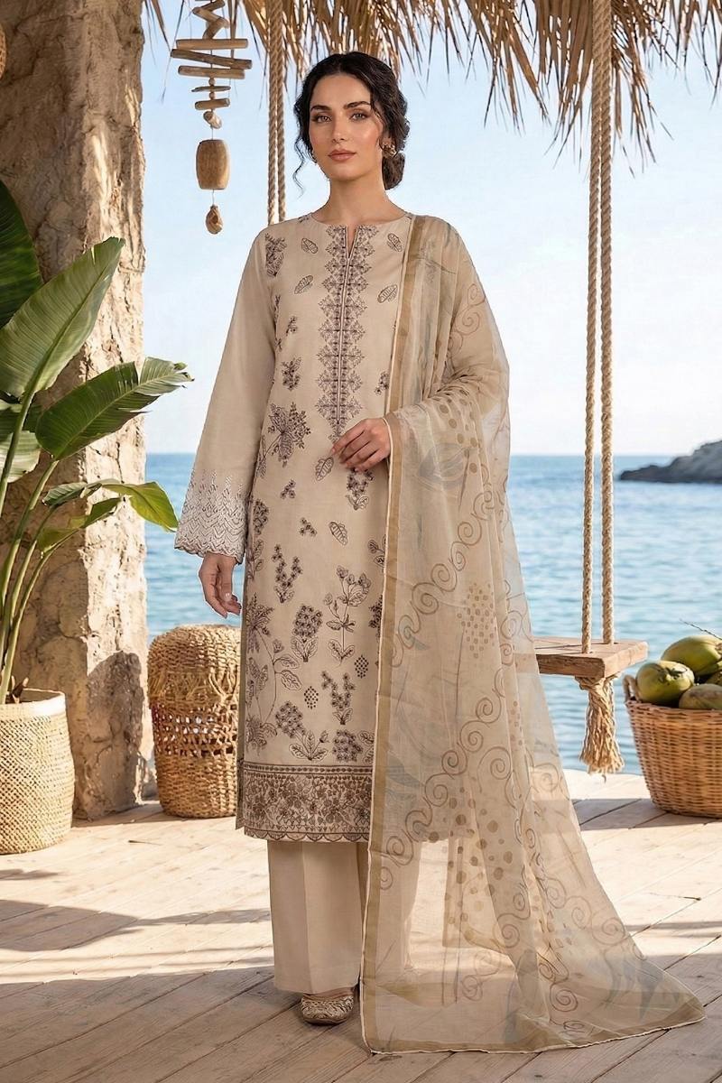 Riaz Arts | Distoor Supreme Lawn - 3 Pc | RA - D - 05