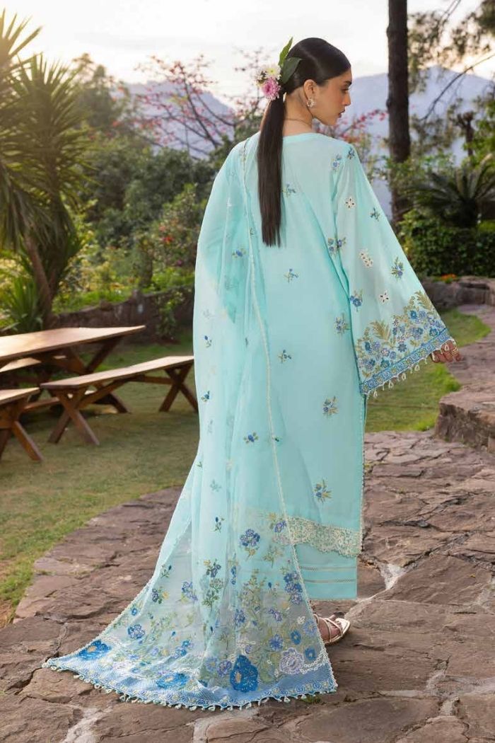 Muscari | Luxury Chikankari lawn | MCLC-74