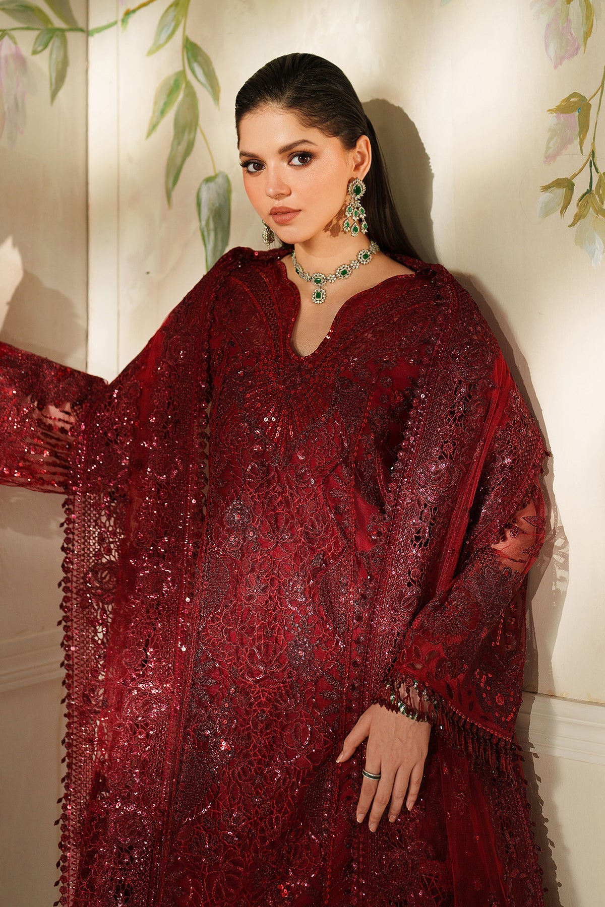 Baroque | EMBROIDERED NET | CH14-01