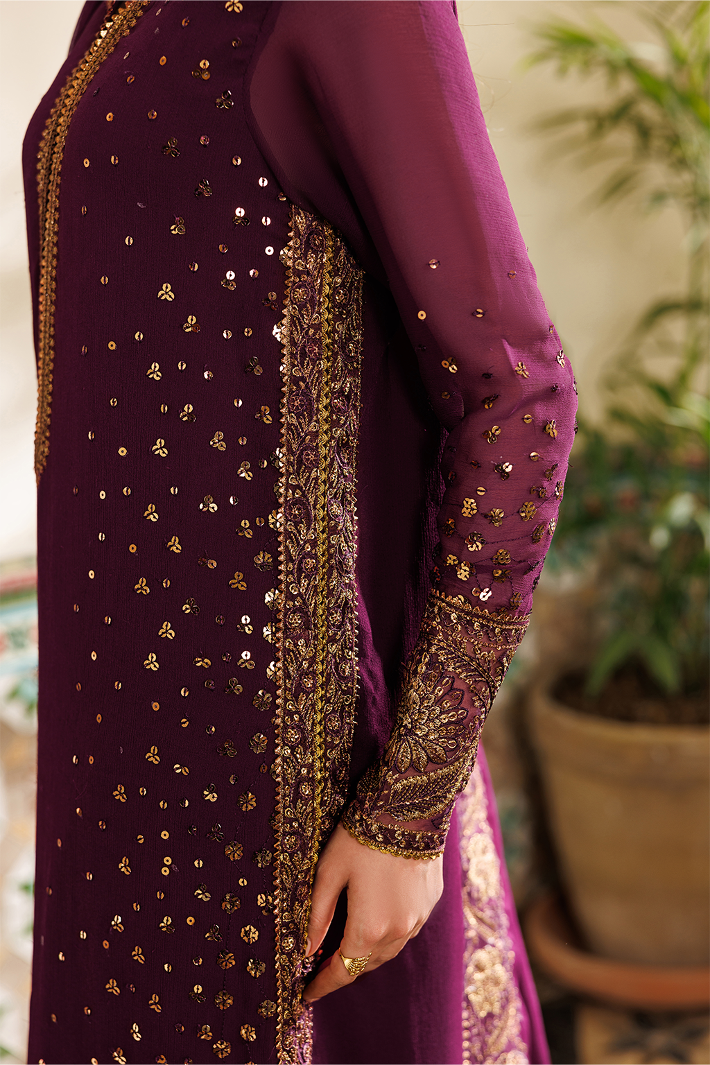 Iznik | Semi Formals - Embroidered Chiffon | CC-95