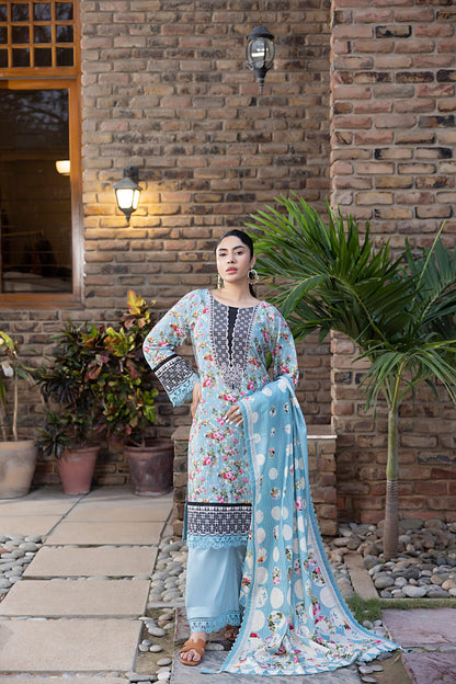 REGALIA | Salina Printed Khaddar | SPKV1-10