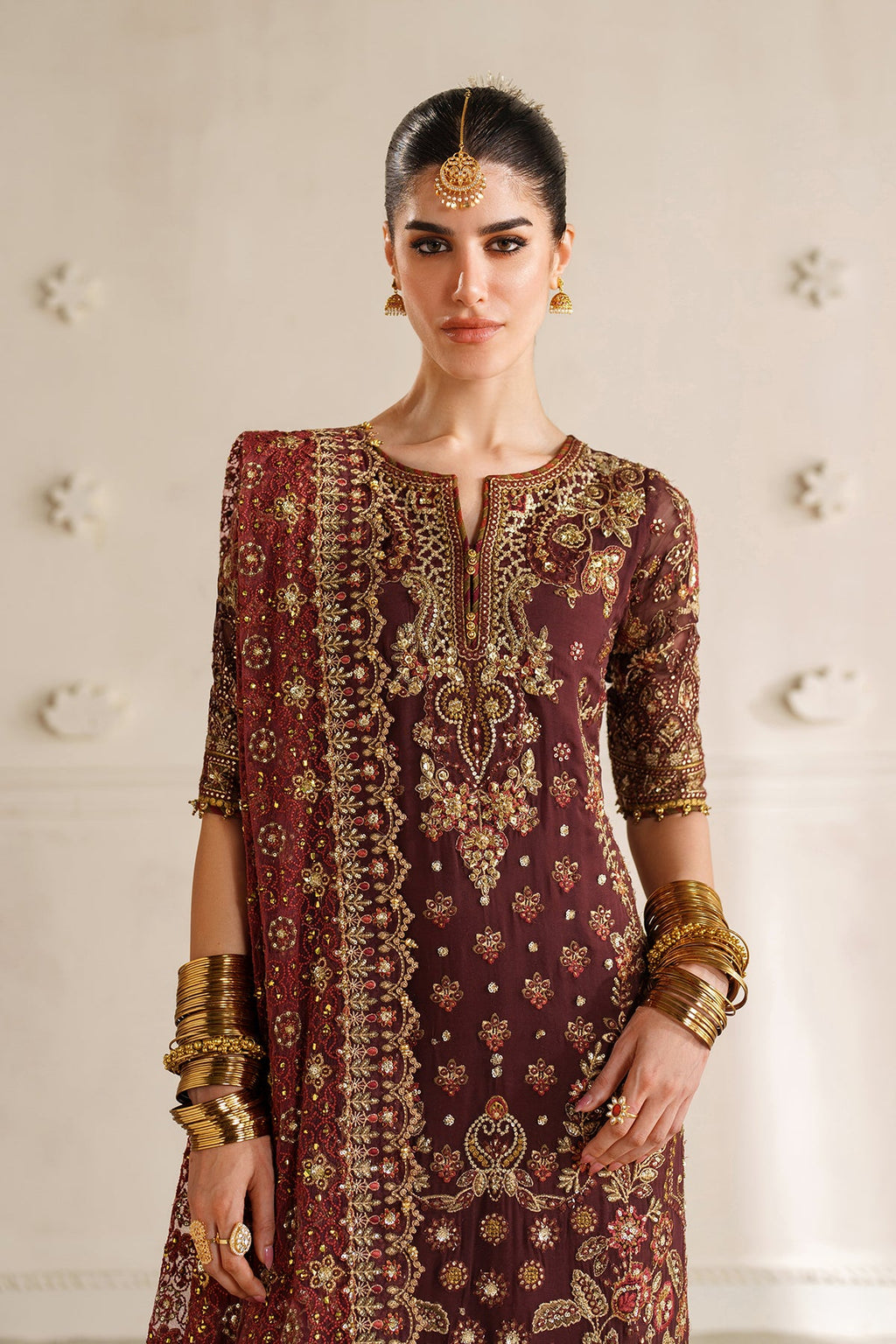 Baroque | EMBROIDERED CHIFFON | CH14-07
