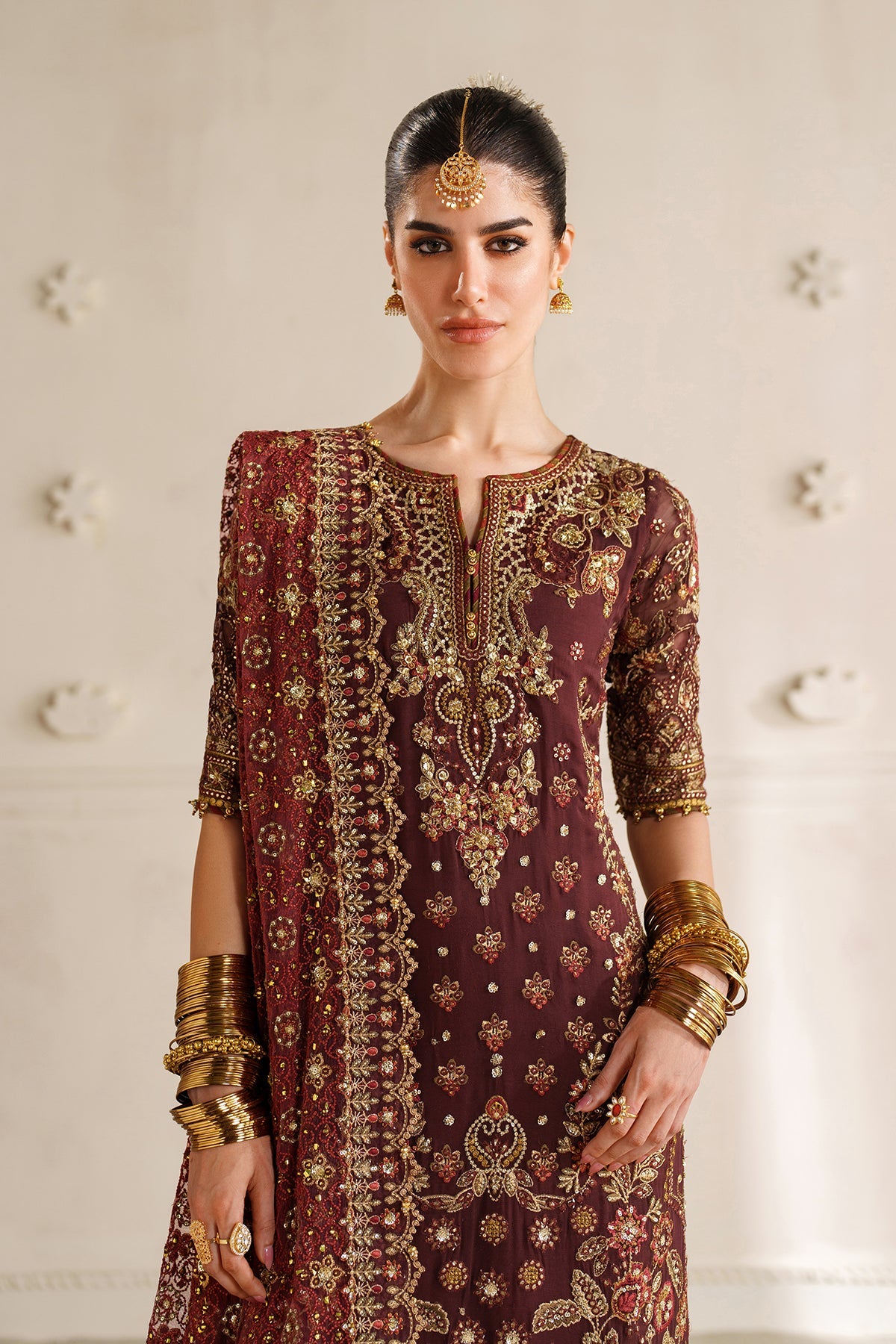 Baroque | EMBROIDERED CHIFFON | CH14-07