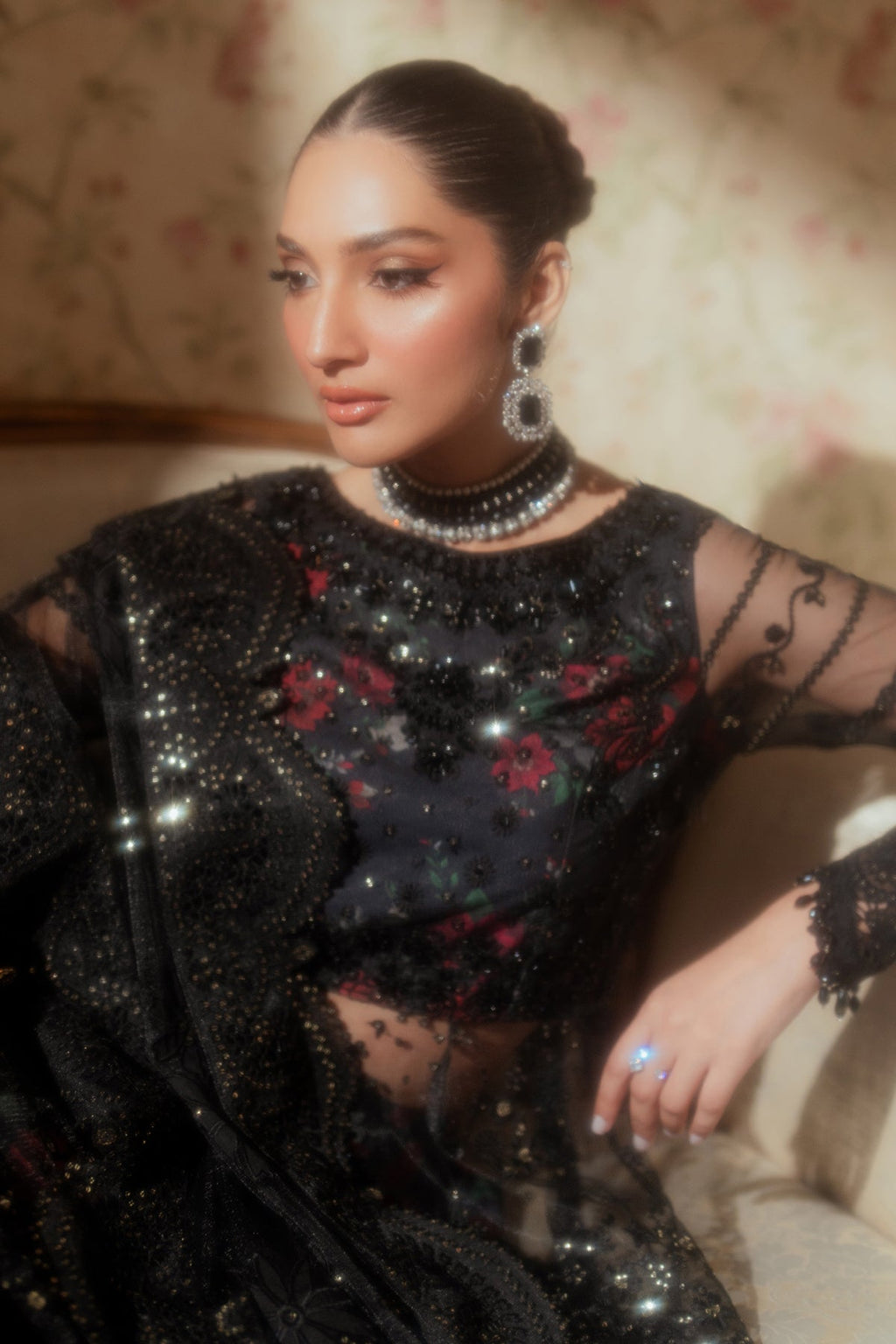 Baroque | EMBROIDERED NET | CH13-05
