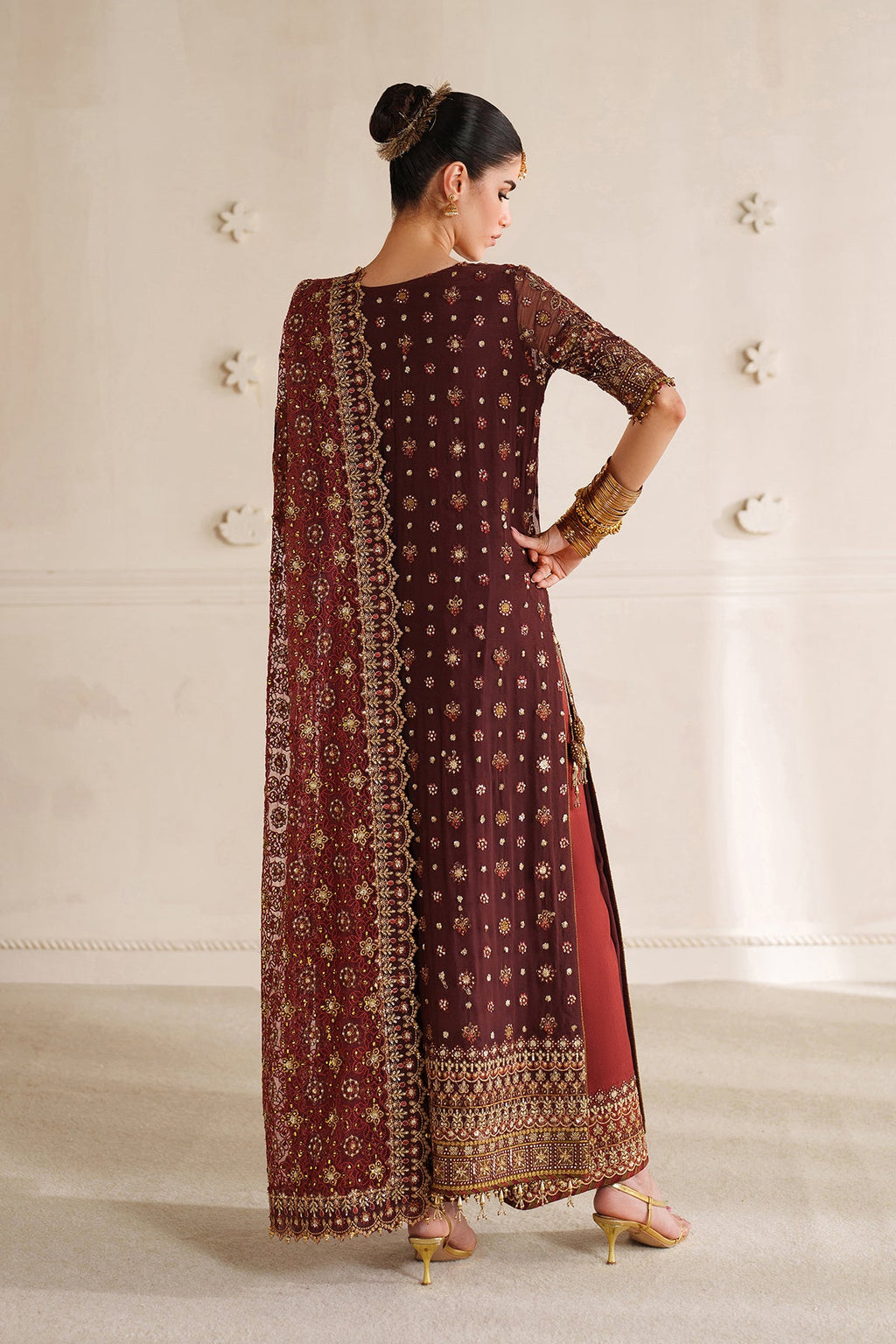 Baroque | EMBROIDERED CHIFFON | CH14-07
