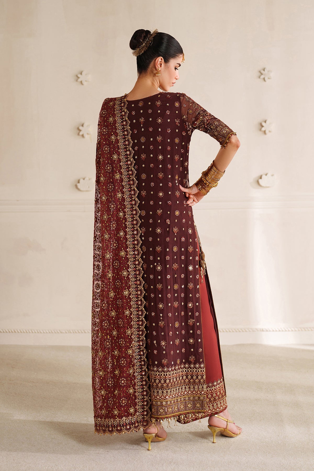Baroque | EMBROIDERED CHIFFON | CH14-07