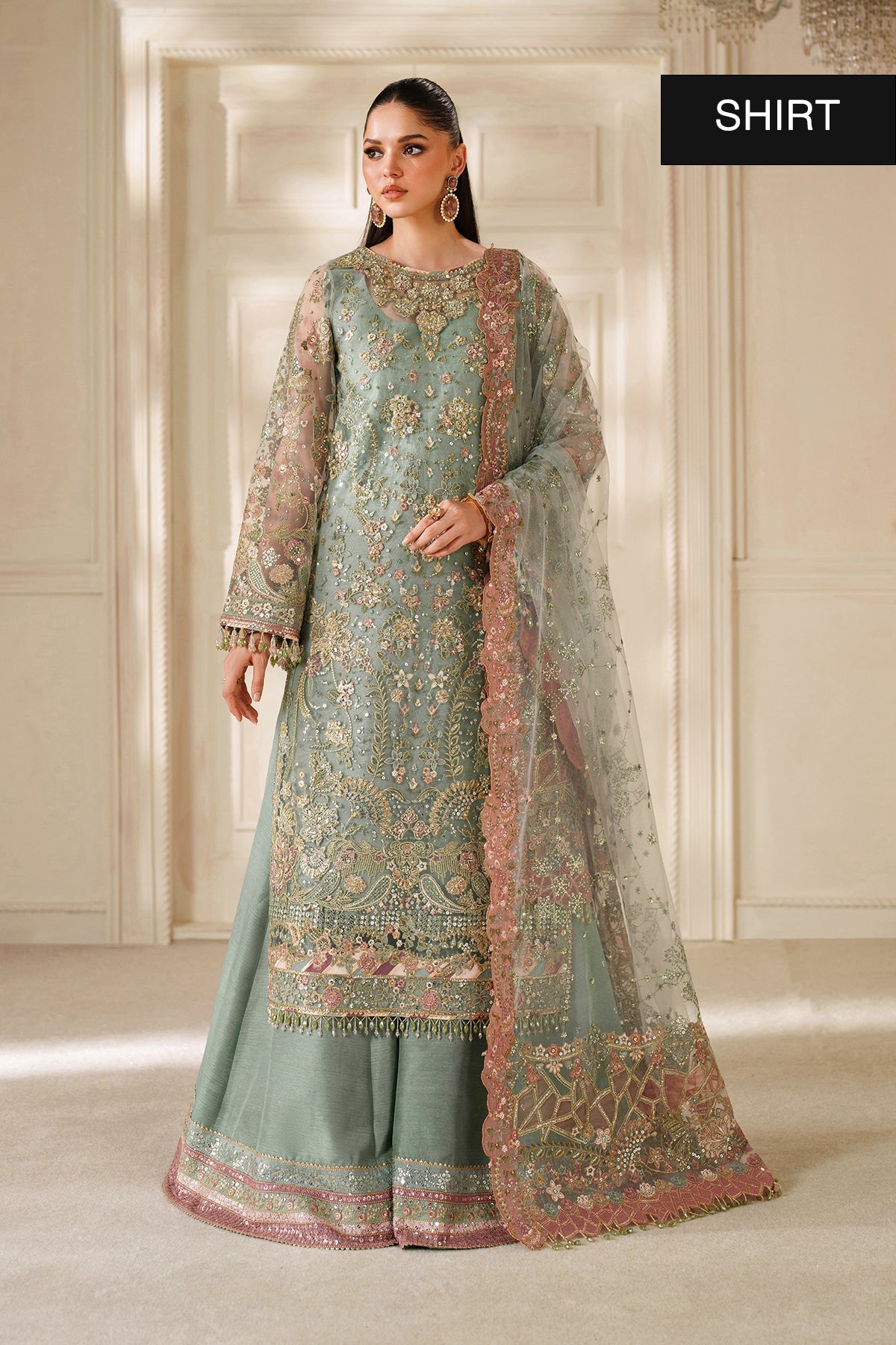 Baroque | EMBROIDERED NET | CH14-06