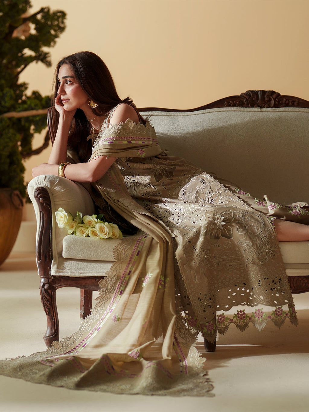 Bin ILyas | Mashriq Luxury Lawn '26 | D-113-A