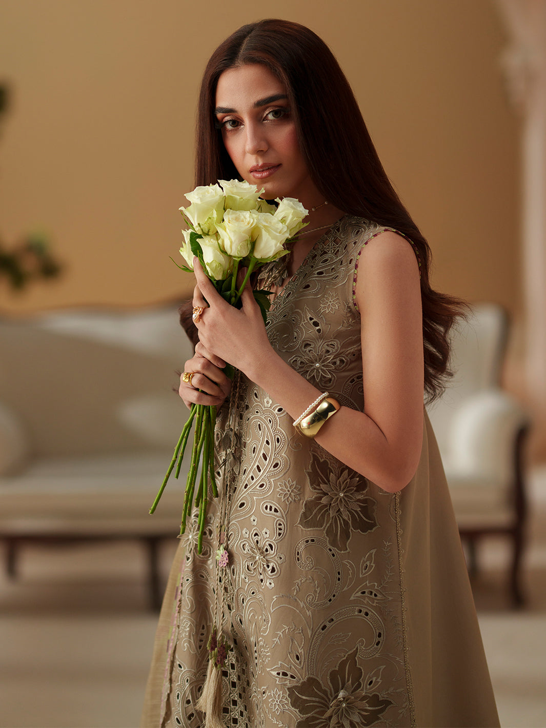 Bin ILyas | Mashriq Luxury Lawn '26 | D-113-A