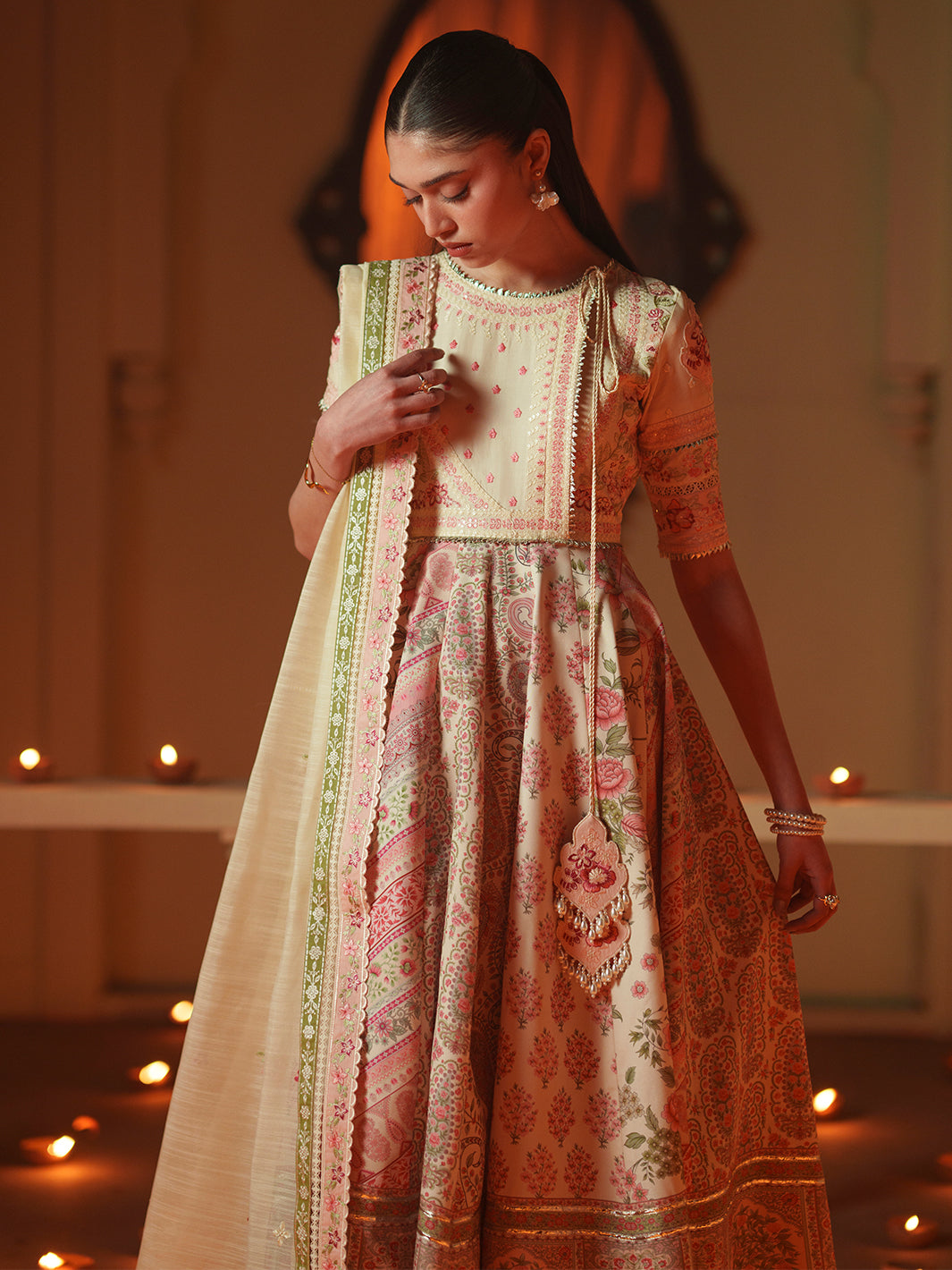 Bin ILyas | Mashriq Luxury Lawn '26 | D-115-A