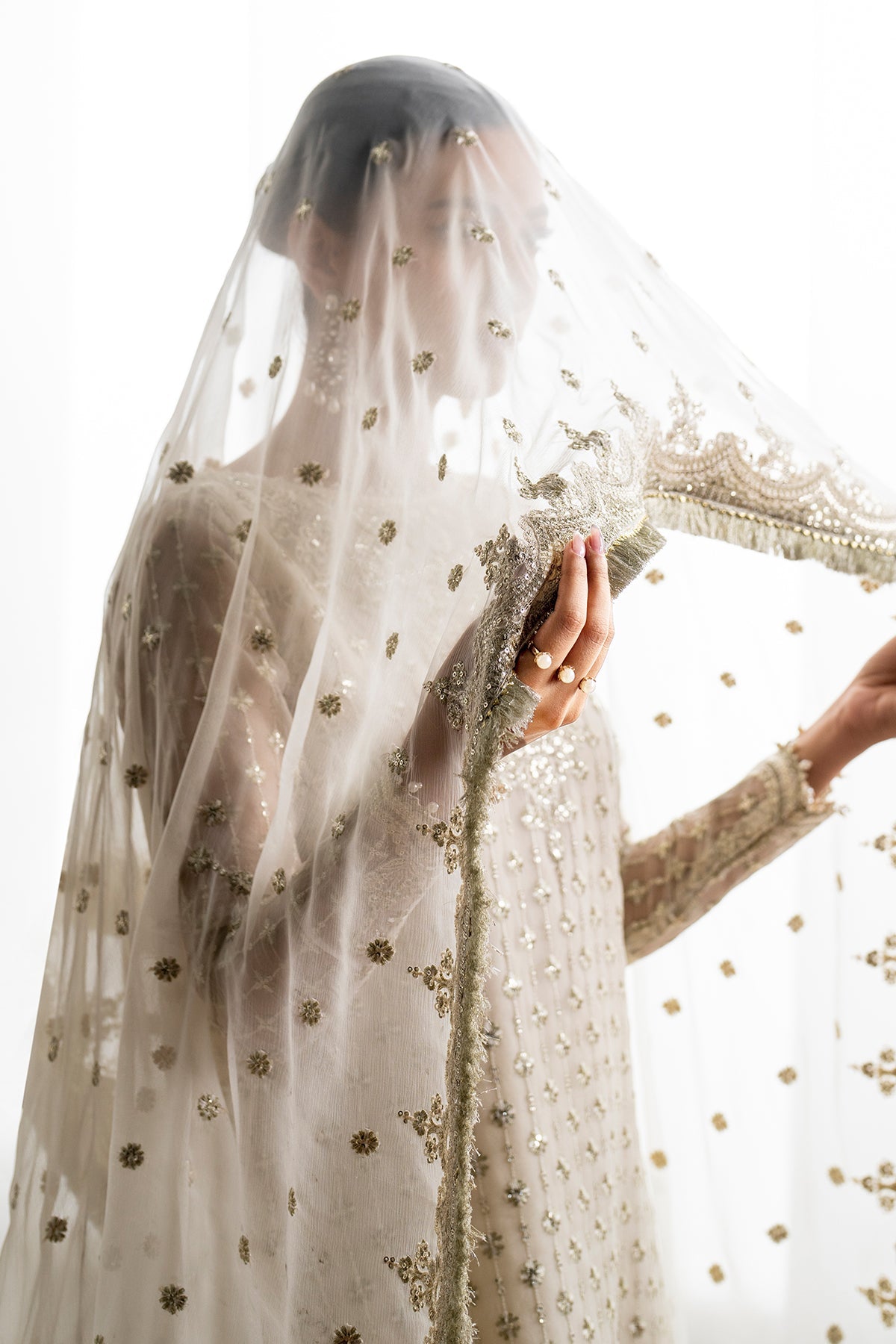 Baroque | EMBROIDERED CHIFFON | UF-687