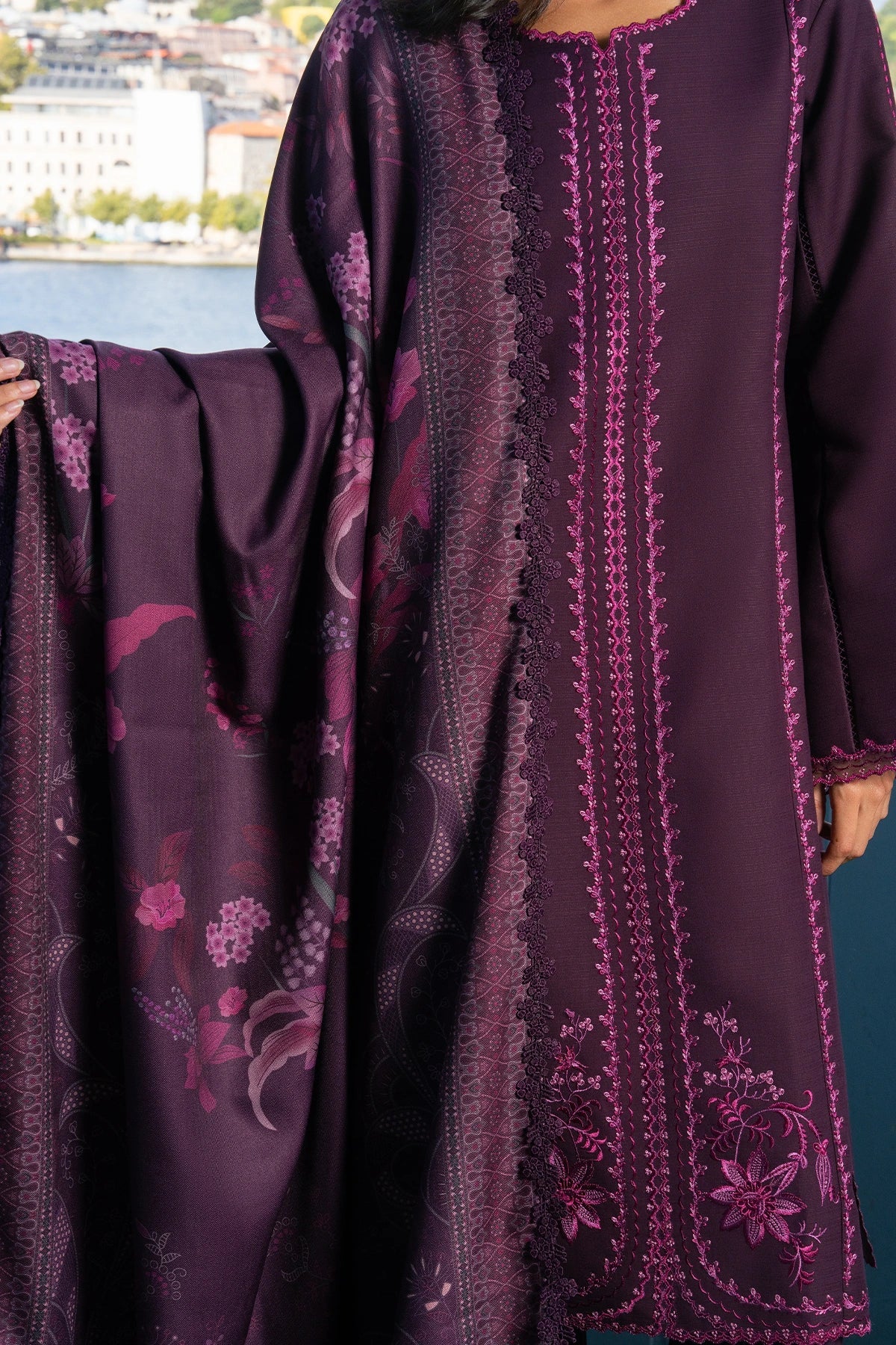 Rang Rasiya | Meet Me in Istanbul Khaddar Winter | Mauve
