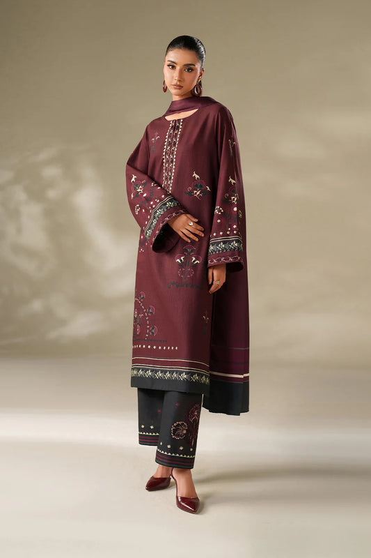 IZNIK |  PRINTED KHADDAR | UE-570