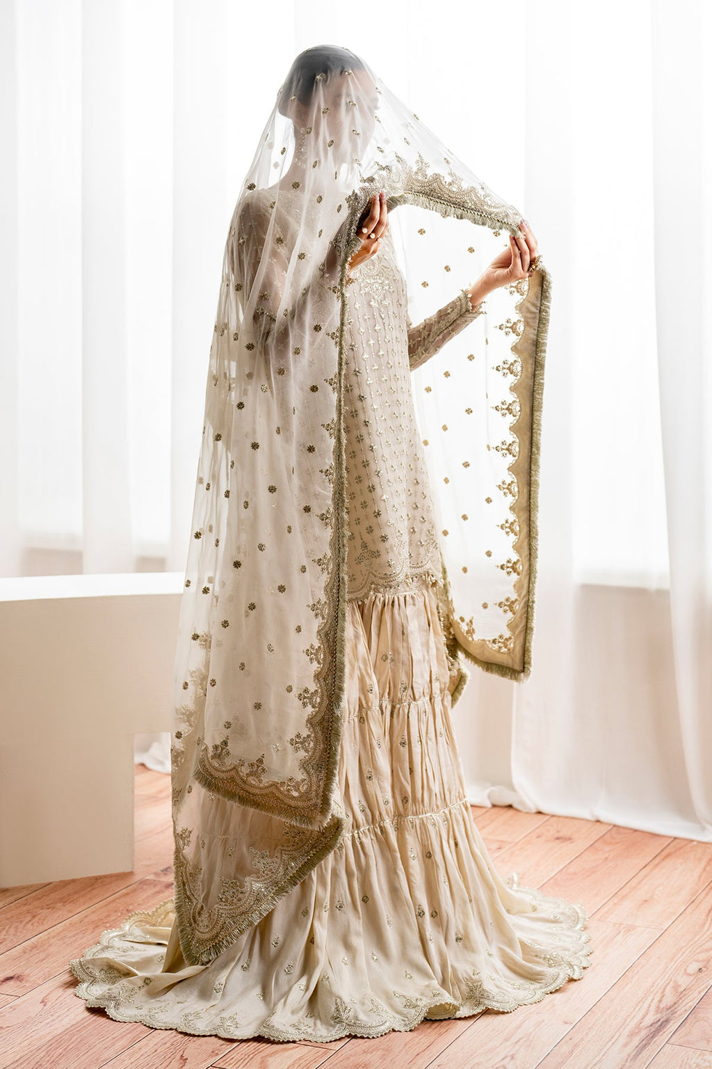 Baroque | EMBROIDERED CHIFFON | UF-687