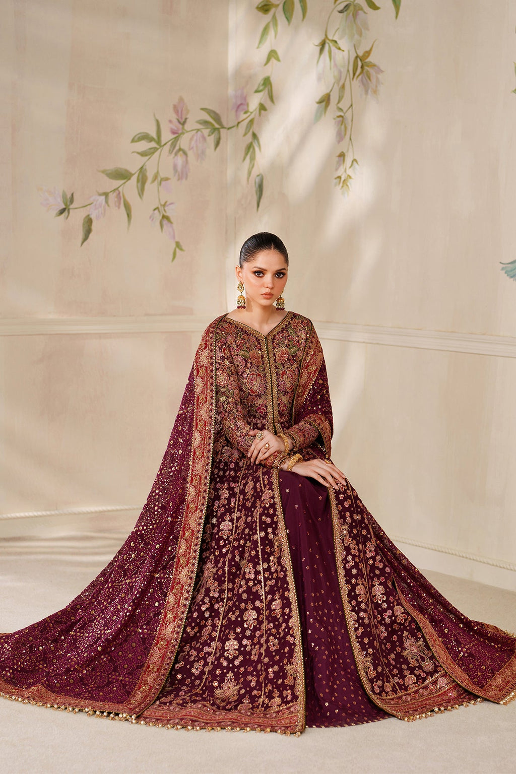 Baroque | EMBROIDERED CHIFFON | CH14-05
