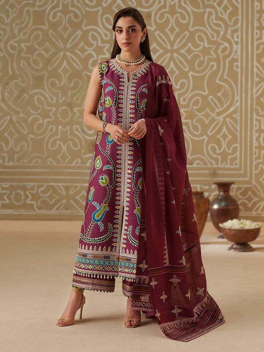 Bin ILyas | Mashriq Luxury Lawn '26 | D-118-A