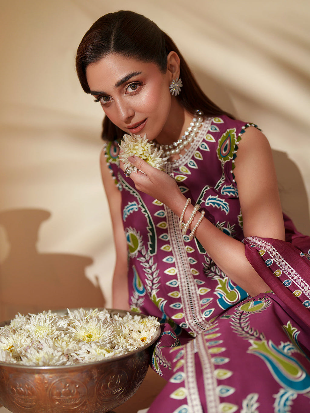 Bin ILyas | Mashriq Luxury Lawn '26 | D-118-A