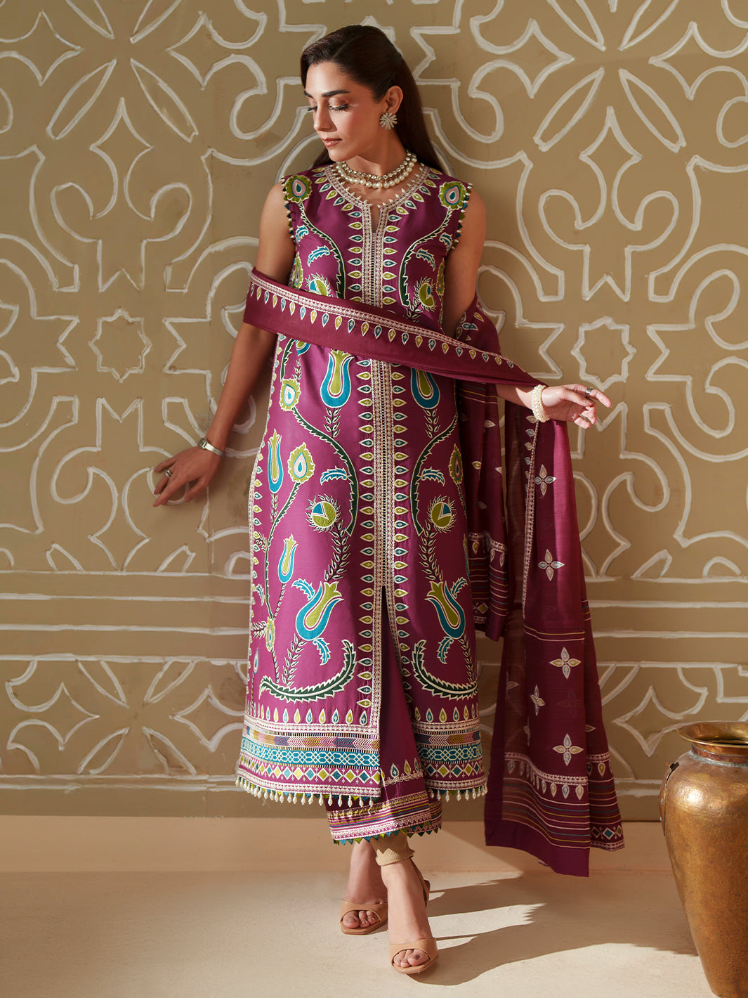 Bin ILyas | Mashriq Luxury Lawn '26 | D-118-A