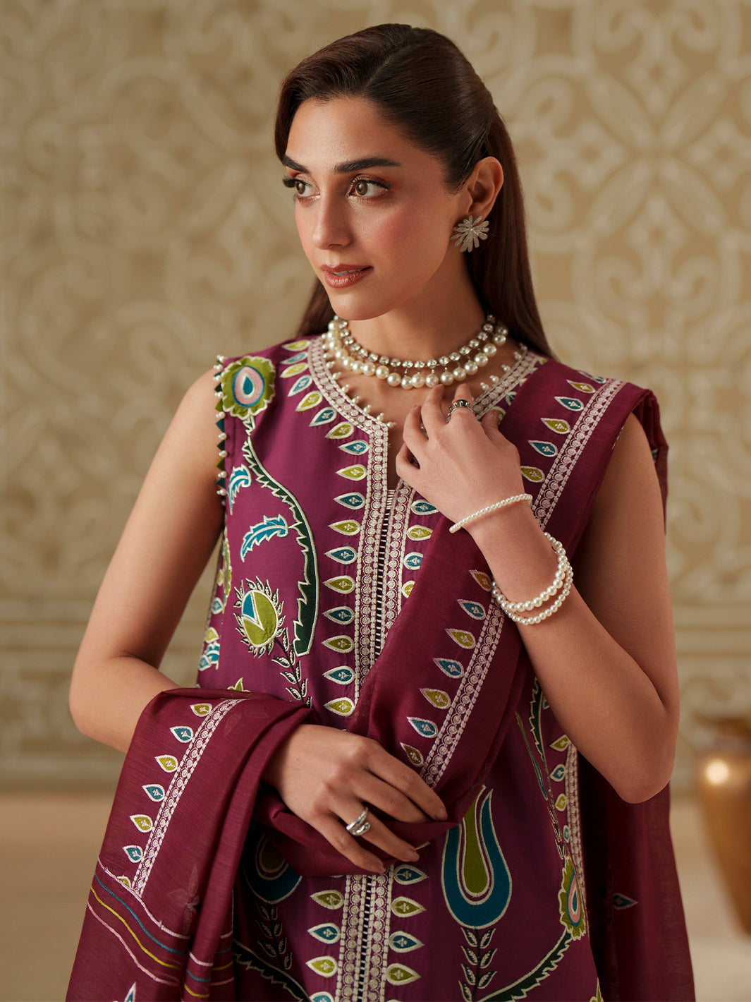 Bin ILyas | Mashriq Luxury Lawn '26 | D-118-A