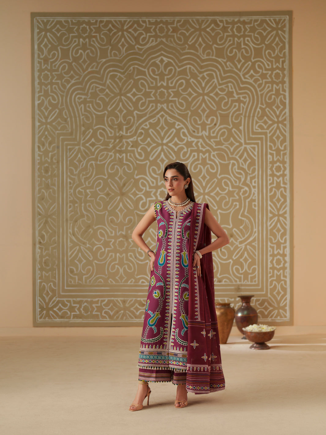 Bin ILyas | Mashriq Luxury Lawn '26 | D-118-A