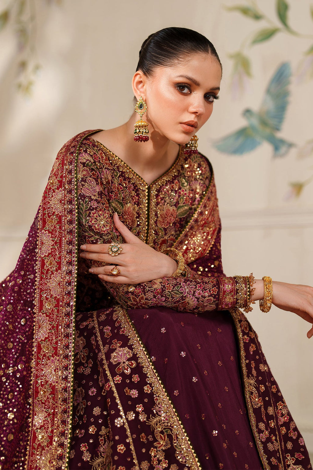 Baroque | EMBROIDERED CHIFFON | CH14-05