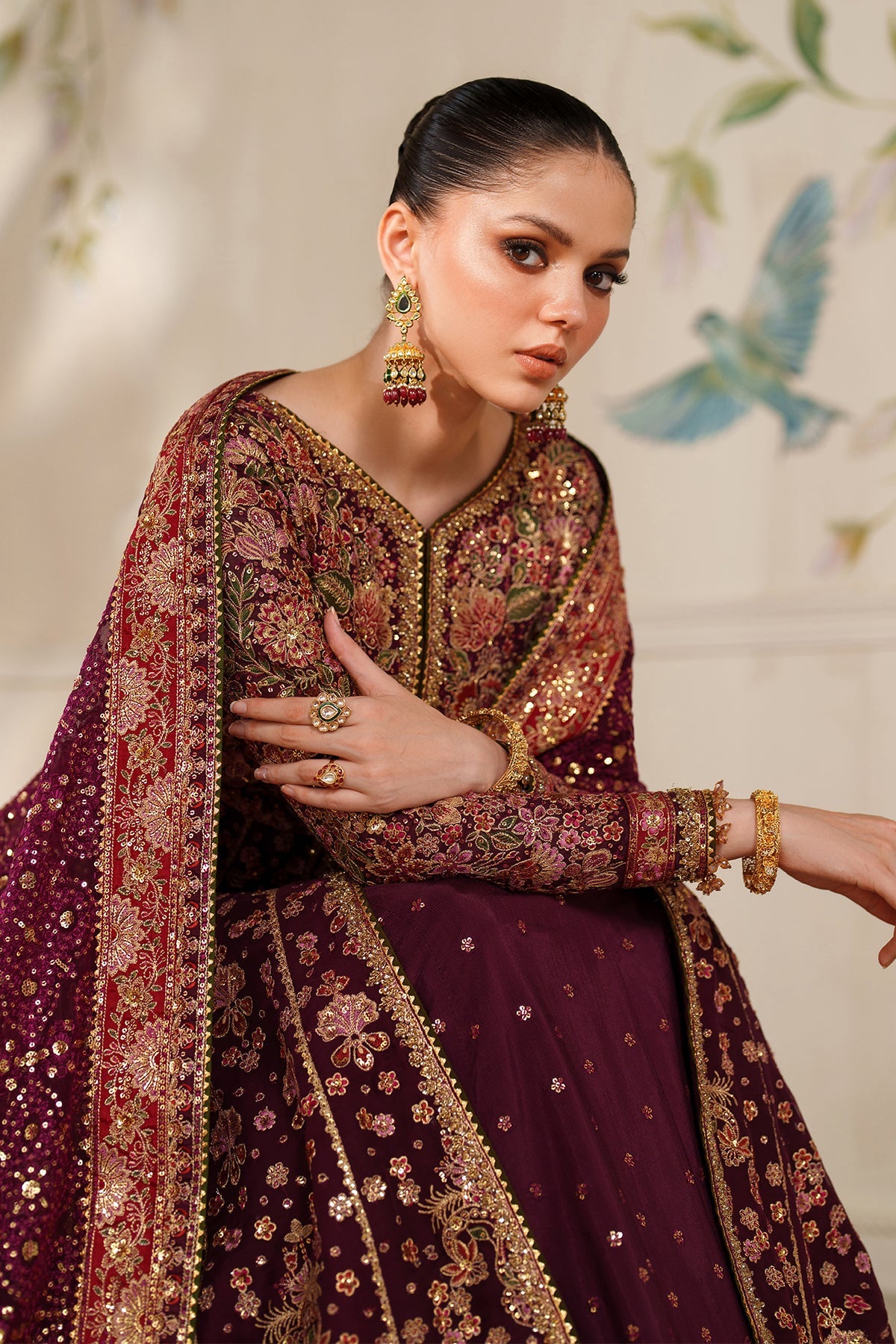 Baroque | EMBROIDERED CHIFFON | CH14-05