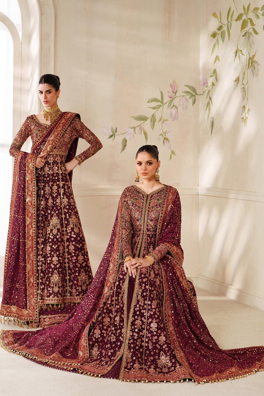 Baroque | EMBROIDERED CHIFFON | CH14-05
