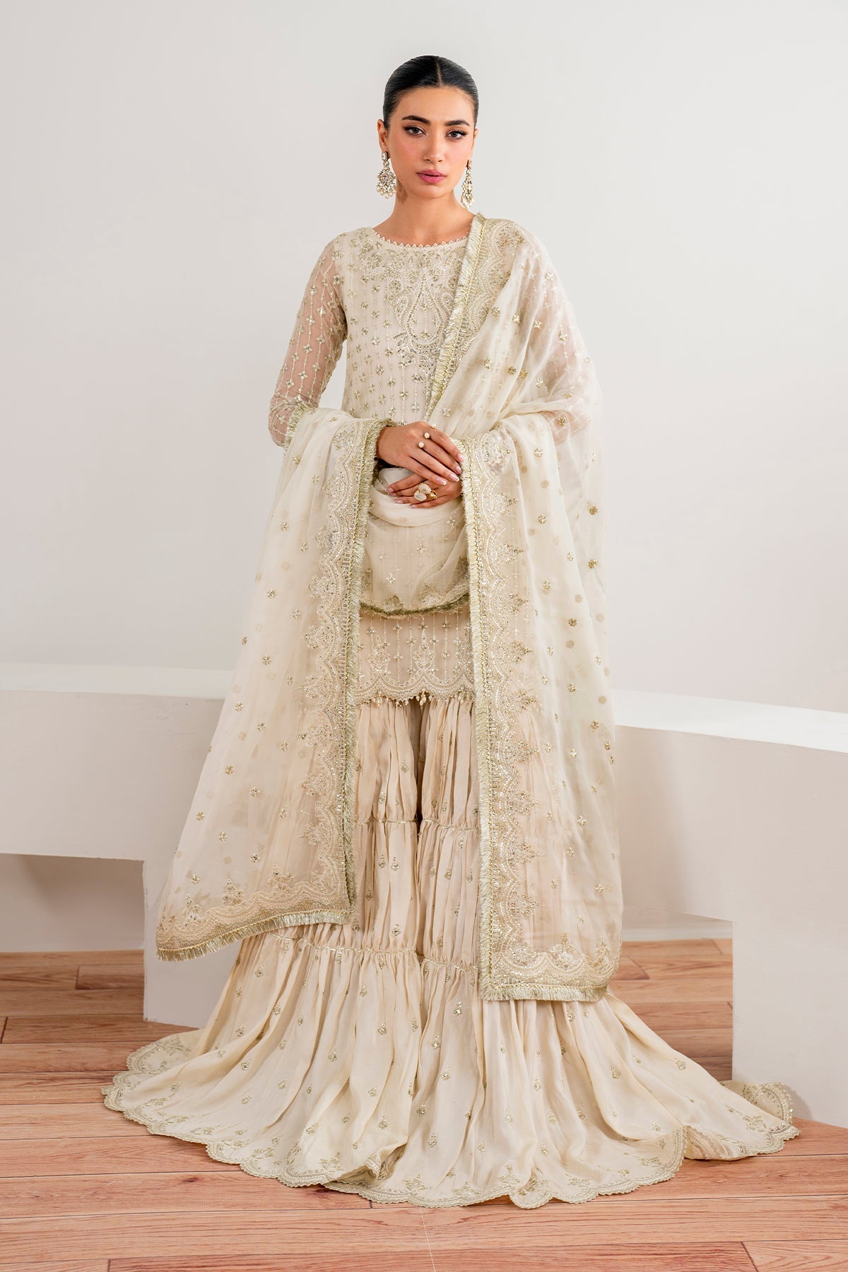 Baroque | EMBROIDERED CHIFFON | UF-687