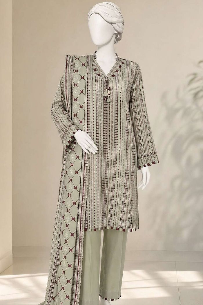 MTJ | Printed 3 PC Viscose Winter | WSDTW-PR-6093