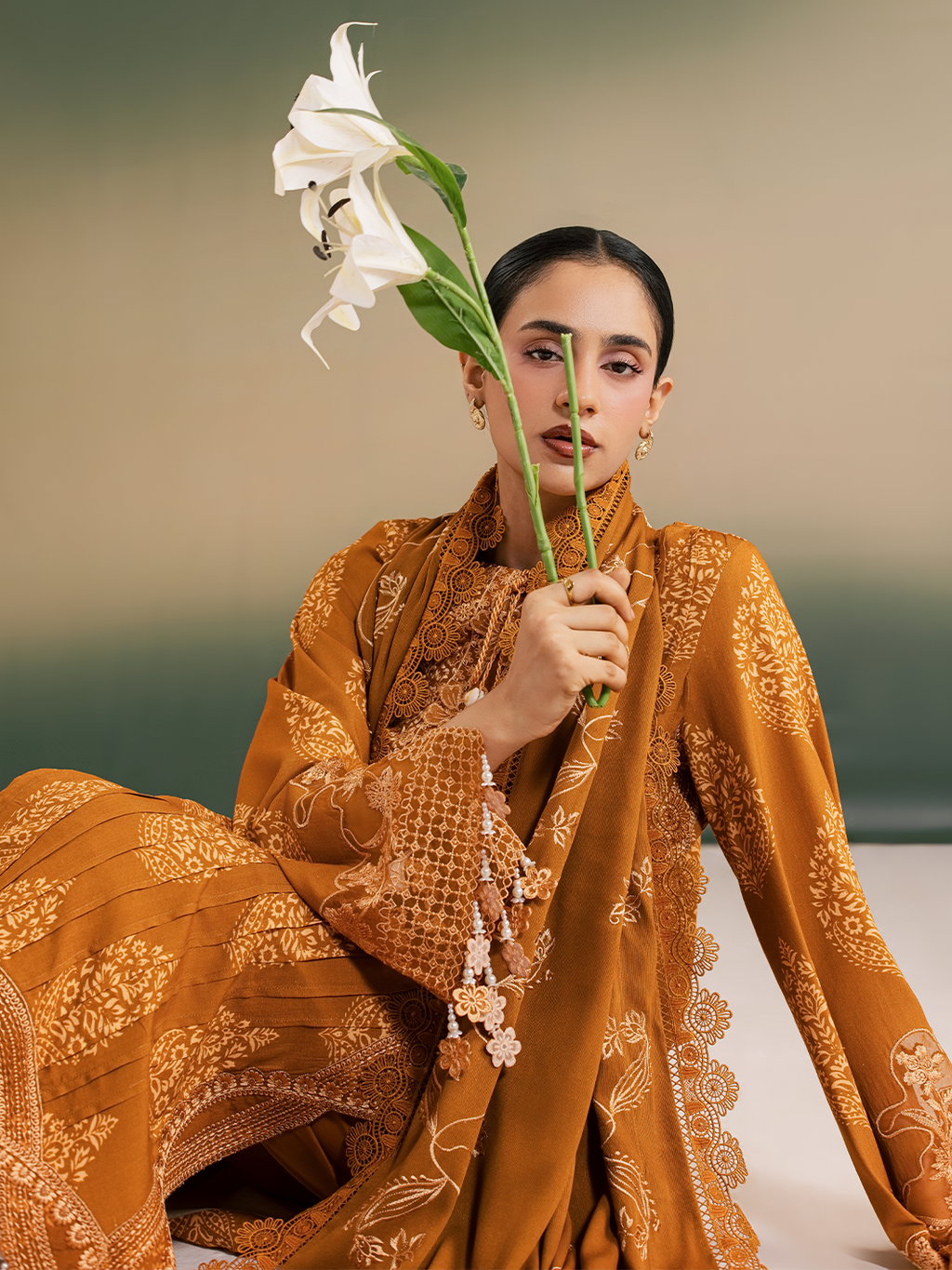 Mahnur | Sage winter Lilen | IM-11