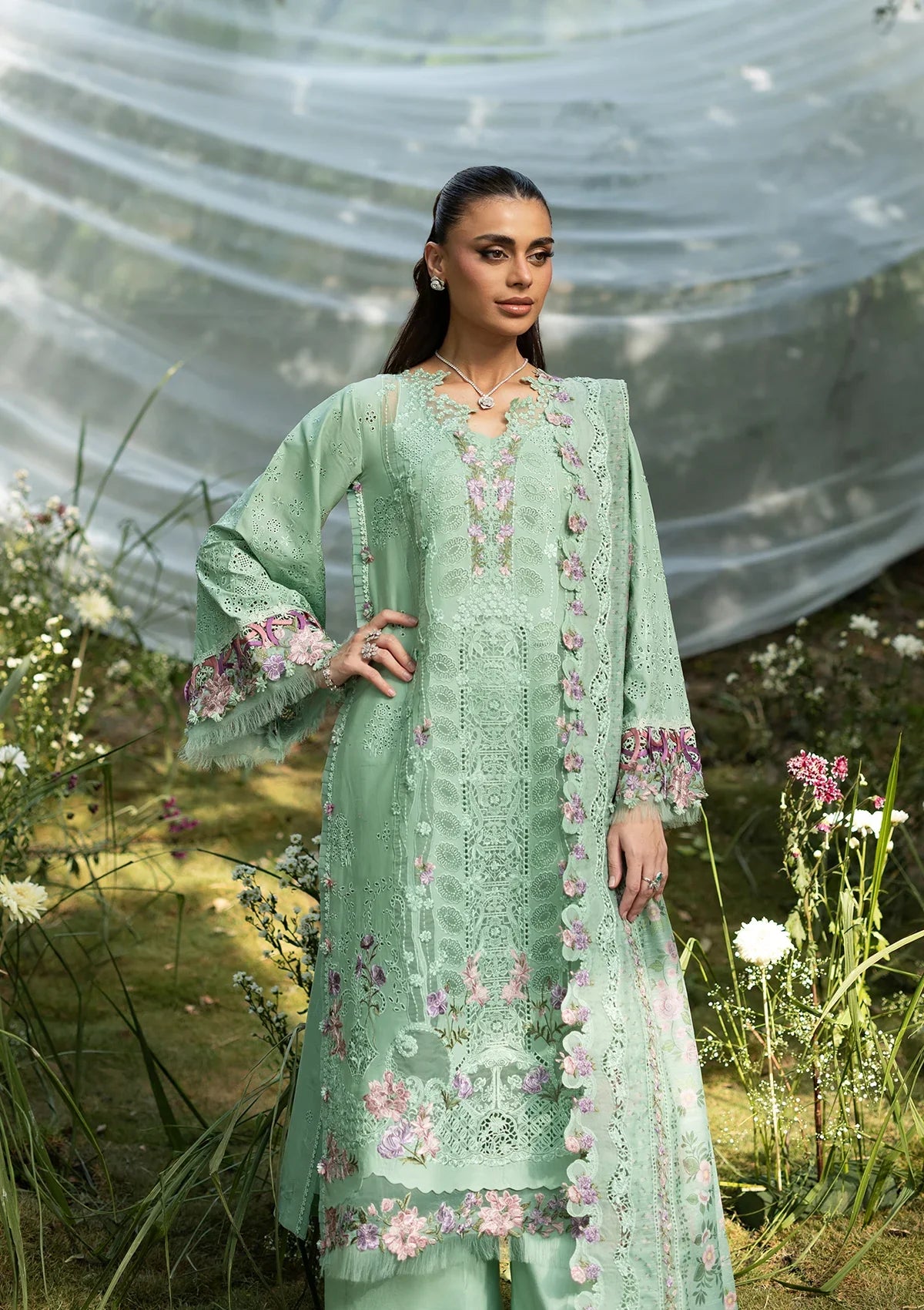 Elaf | Luxury Lawn Vol 2 '26 | Daisy Chain