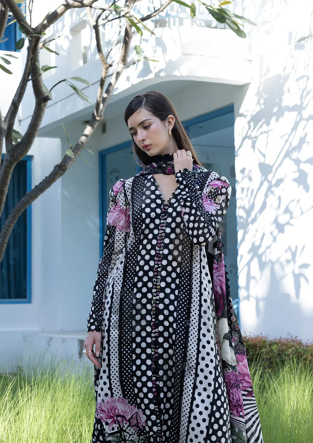 ELAF | PRNTED LAWN 26 | POIS & HER