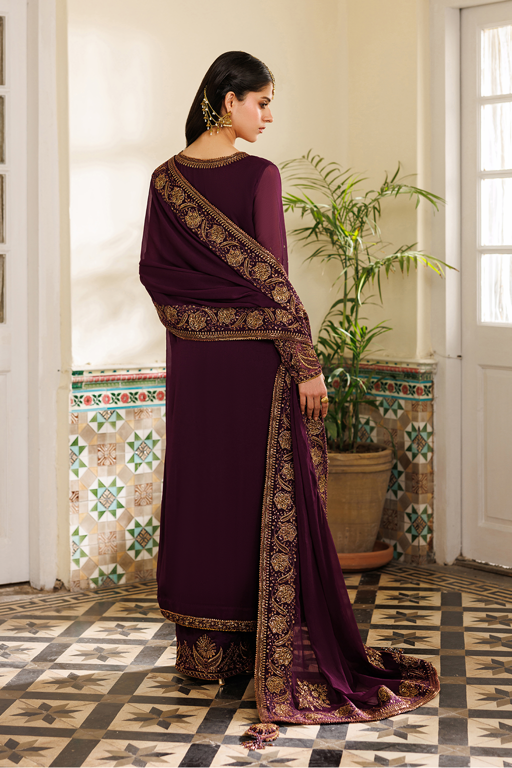 Iznik | Semi Formals - Embroidered Chiffon | CC-95