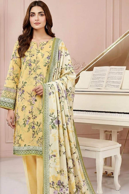 Mashaim Prints | Digital Printed Lawn Vol - 01 | MPD - 08