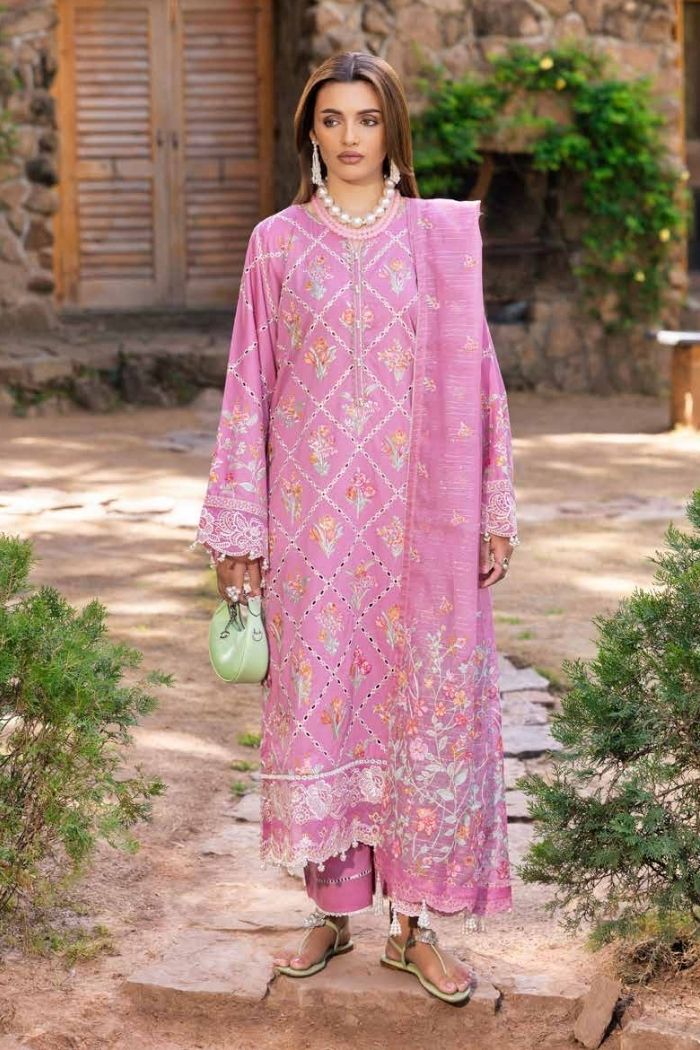 Muscari | Luxury Chikankari lawn | MCLC-75