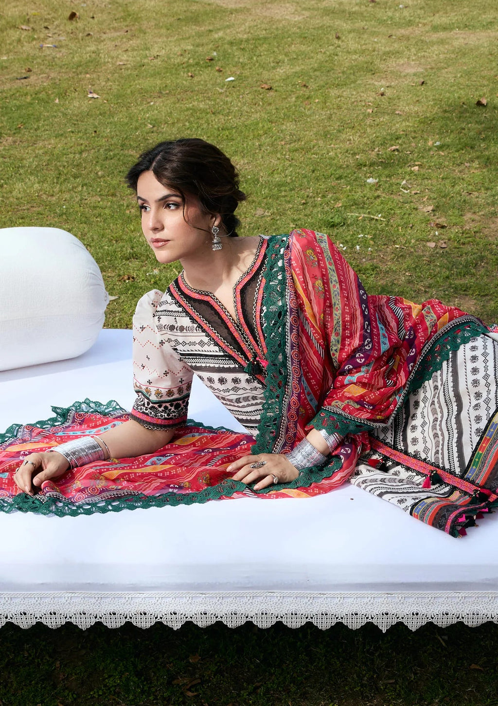 Kahf | Aangan Prints Chiffon '26 | Mehruba