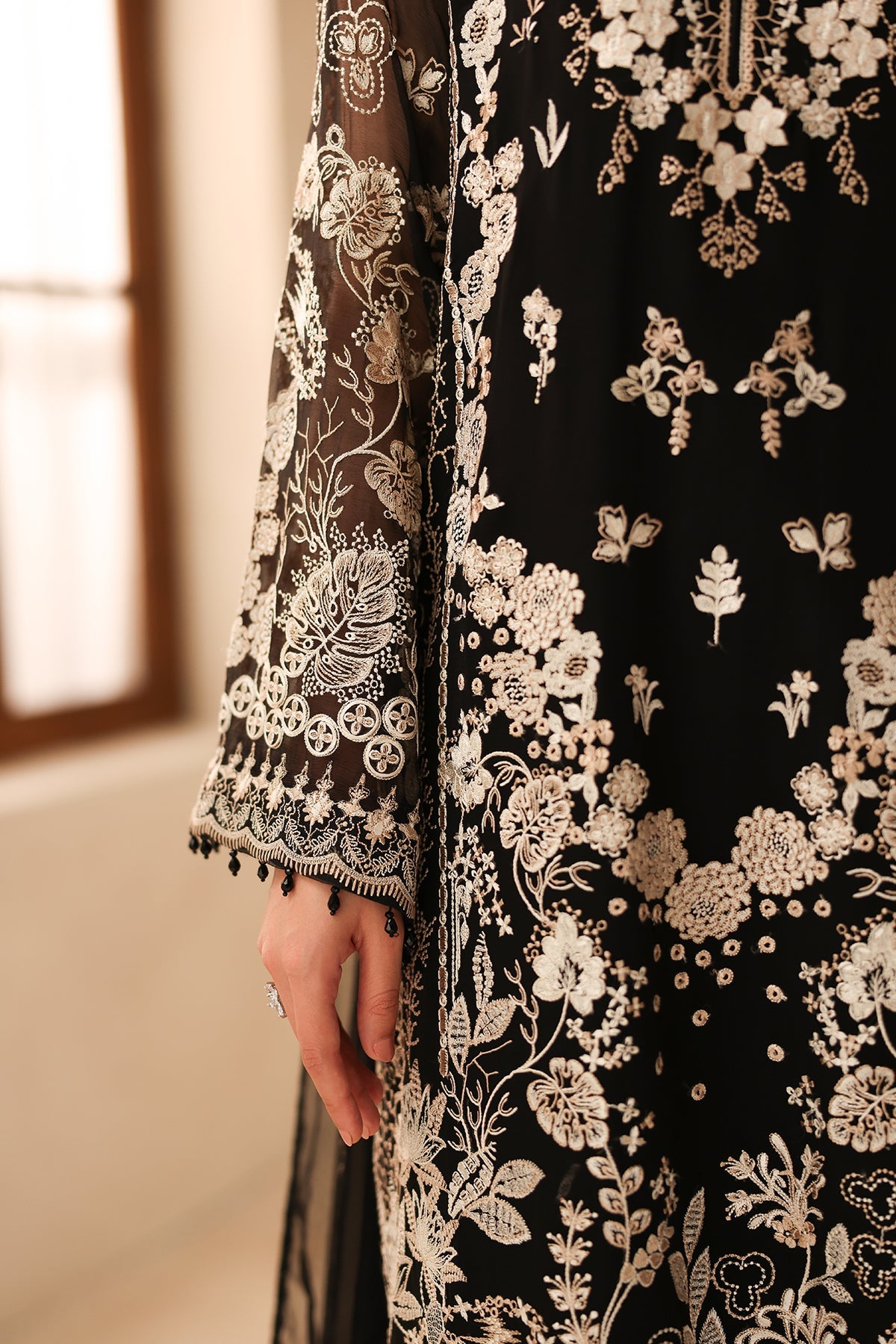 Baroque | EMBROIDERED CHIFFON | UF-4490