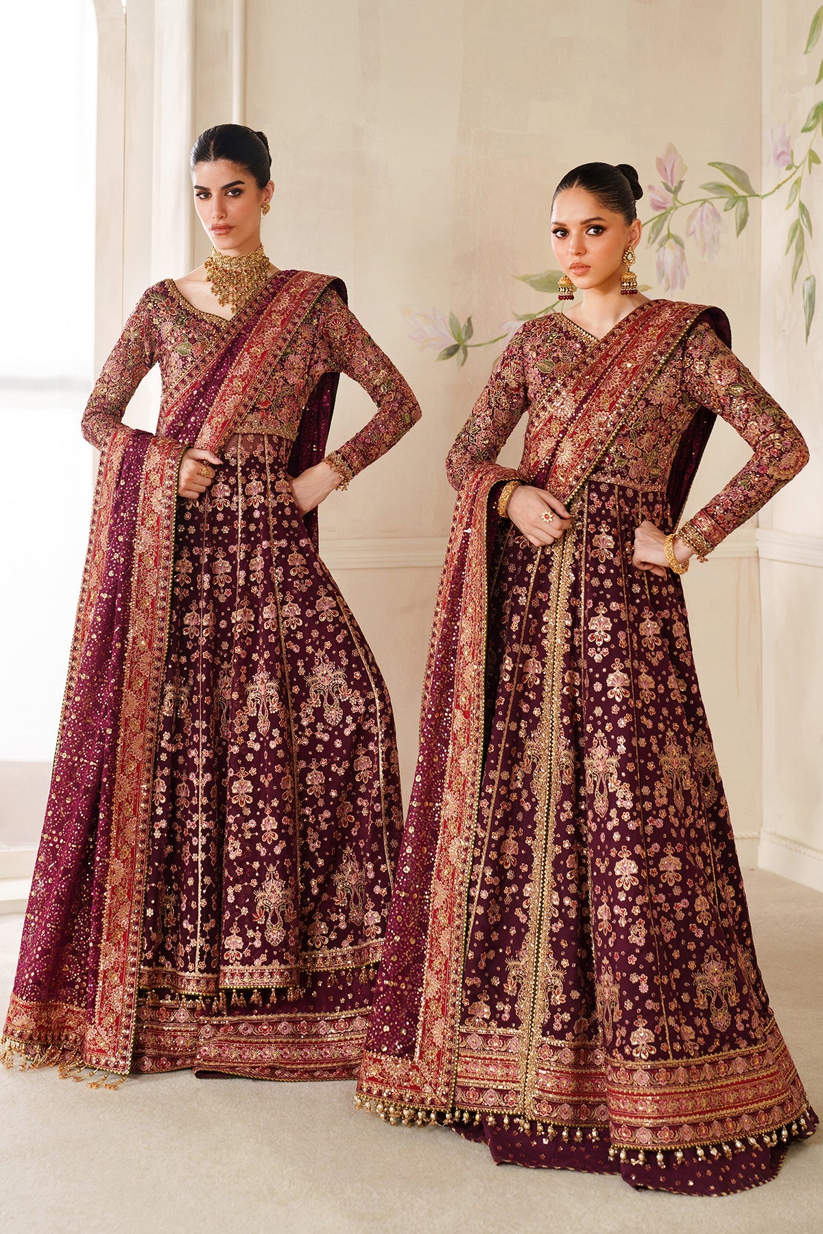 Baroque | EMBROIDERED CHIFFON | CH14-05