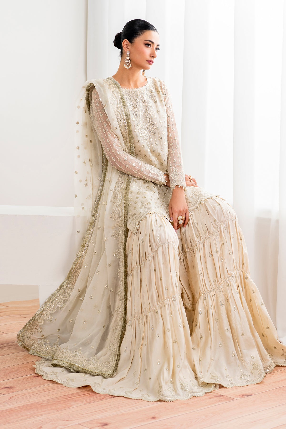 Baroque | EMBROIDERED CHIFFON | UF-687
