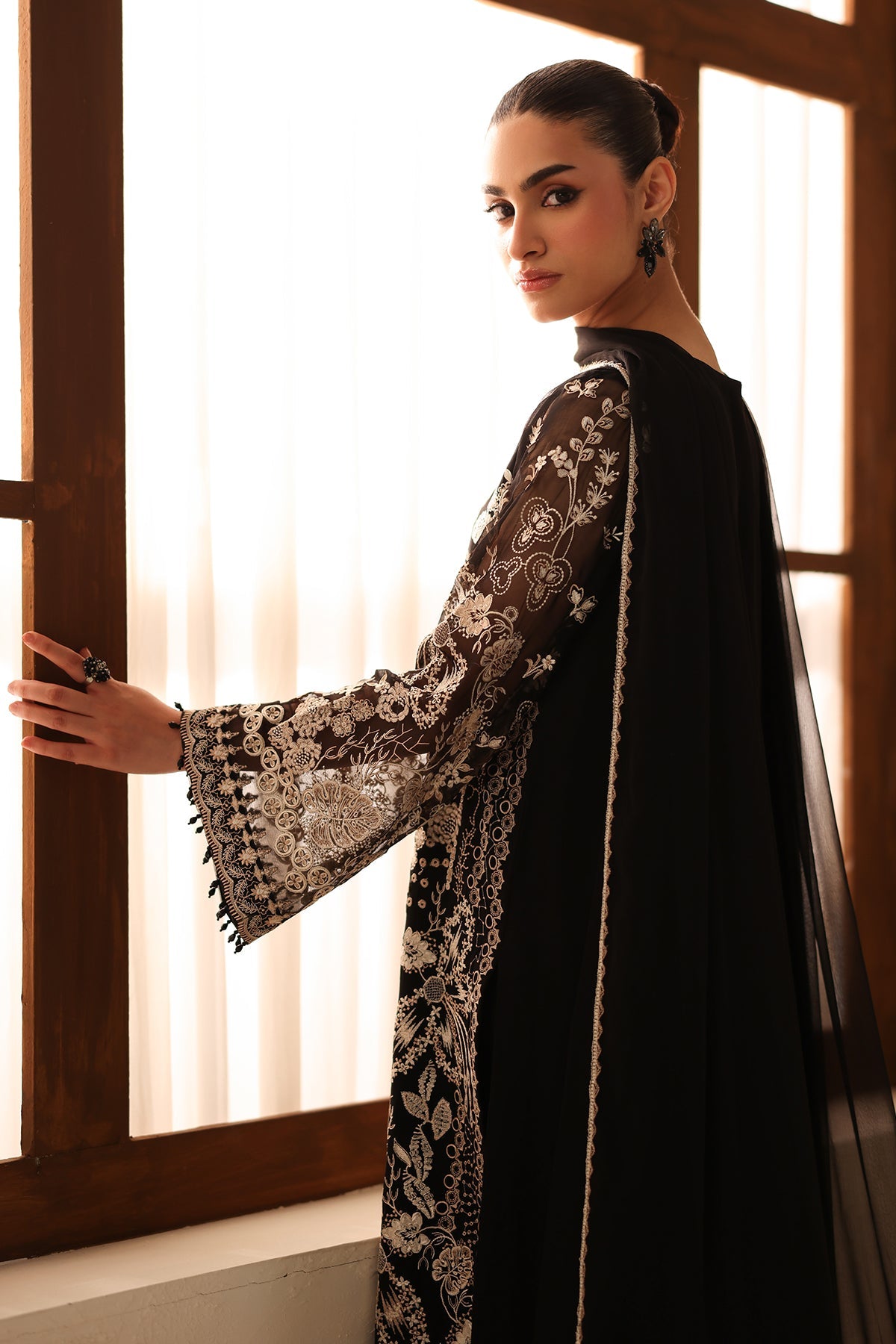 Baroque | EMBROIDERED CHIFFON | UF-4490
