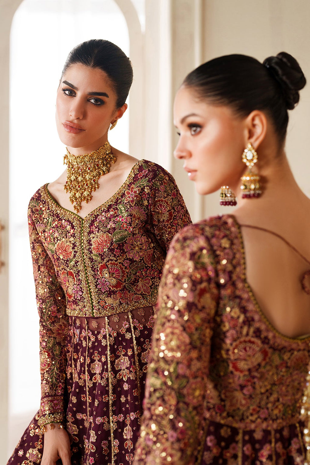 Baroque | EMBROIDERED CHIFFON | CH14-05