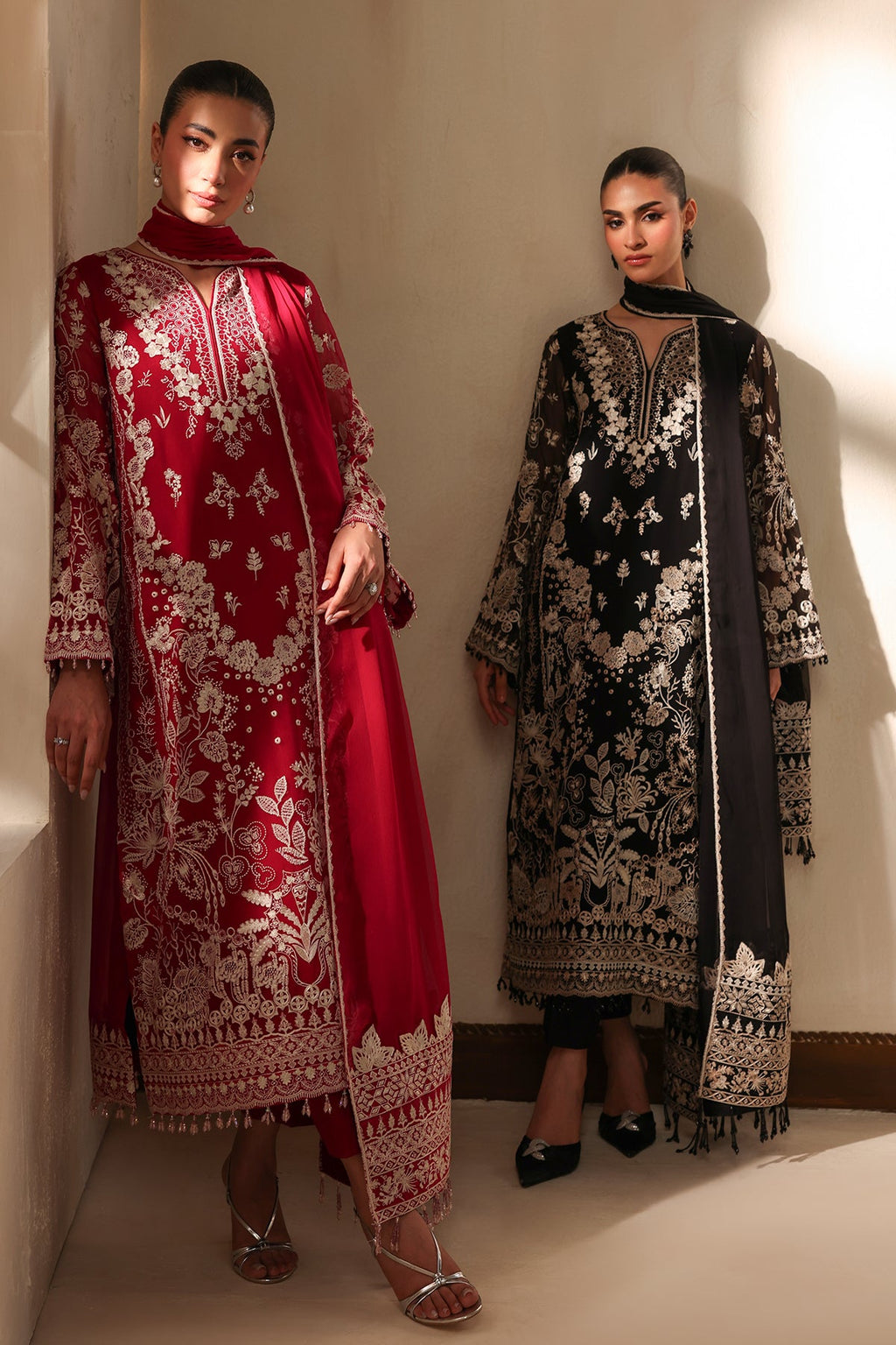 Baroque | EMBROIDERED CHIFFON | UF-4490