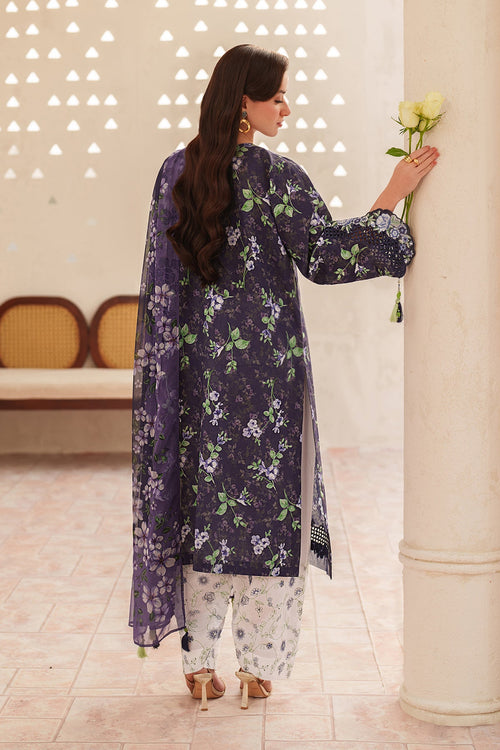 Baroque | Embroidered lawn | UF-4405